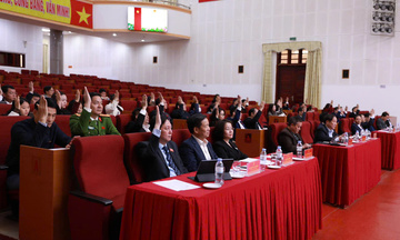 Ông Hà Quang Trung được bầu giữ chức Chủ tịch UBND tỉnh Lai Châu