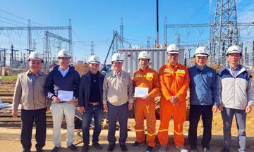 PTC1 tăng tốc thi công lắp kháng bù ngang trạm biến áp 500kV Thanh Hóa