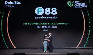 F88 được Deloitte vinh danh “Vietnam Best Managed Companies 2025”