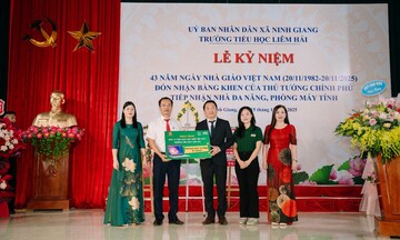 Nestle' tặng phòng máy tính, giúp học sinh tiếp cận công nghệ