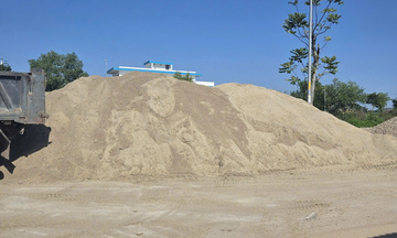 Bắc Ninh: Xử phạt hộ kinh doanh cát không có nguồn gốc hợp pháp