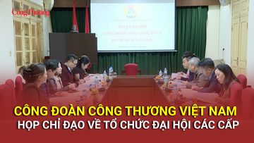 Công đoàn Công Thương Việt Nam họp chỉ đạo về tổ chức đại hội các cấp