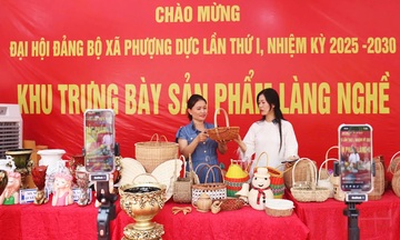 Nâng tầm sản phẩm làng nghề, thúc đẩy tiêu thụ trên nền tảng số