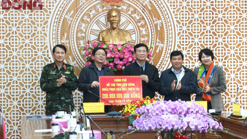 Phó Thủ tướng Hồ Quốc Dũng kiểm tra thiệt hại mưa lũ tại Lâm Đồng