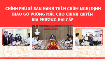 Chính phủ sẽ ban hành thêm chùm nghị định tháo gỡ vướng mắc cho chính quyền địa phương hai cấp