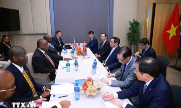 Tuyên bố chung thiết lập quan hệ Đối tác Chiến lược Việt Nam - Nam Phi