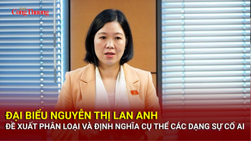 Đại biểu Quốc hội đề xuất phân loại và định nghĩa cụ thể các dạng sự cố AI