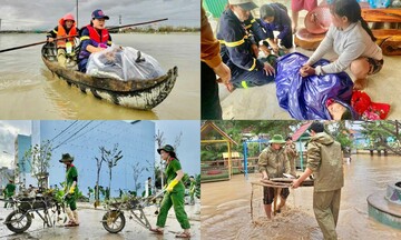 Bộ Công an tăng cường lực lượng hỗ trợ Gia Lai khắc phục hậu quả lũ