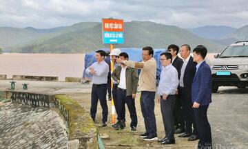 Thứ trưởng Trương Thanh Hoài kiểm tra an toàn hồ thủy điện tại Lâm Đồng