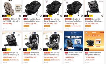 Thị trường ghế an toàn cho trẻ 'nóng' trước 'giờ G'