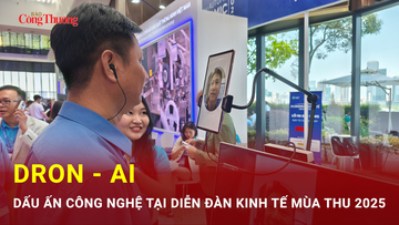 Dron – AI: Dấu ấn công nghệ tại Diễn đàn Kinh tế mùa Thu 2025