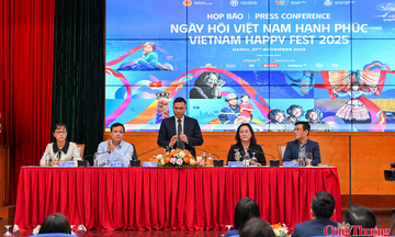 Khởi động hành trình hạnh phúc Vietnam Happy Fest 2025