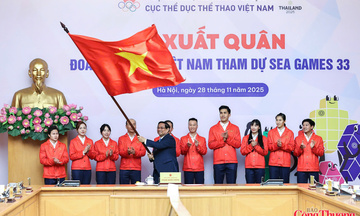 Thủ tướng đặt trọn niềm tin vào 'những chiến binh sao vàng' tại SEA Games 33