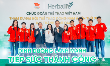 Herbalife Việt Nam đồng hành tổ chức Lễ xuất quân tham dự SEA Games 33