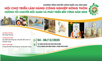 Hội chợ triển lãm hàng công nghiệp nông thôn hướng đến chuyển đổi xanh và phát triển bền vững năm 2025