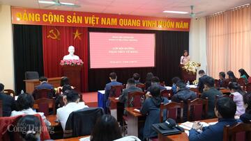 Khai giảng Lớp bồi dưỡng nhận thức về Đảng của Bộ Công Thương