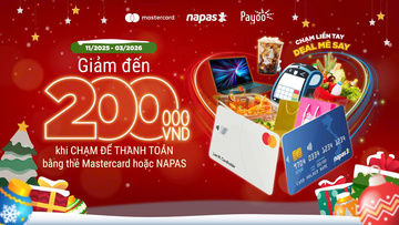 NAPAS, Mastercard và Payoo: Đẩy mạnh thanh toán không tiếp xúc