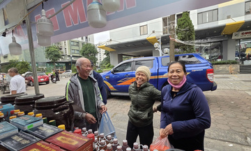 Hà Nội: Hội chợ trái cây, nông sản 2025 hút khách trước giờ khai mạc