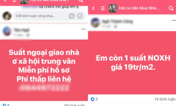 Cảnh báo thông tin giả mạo về 'suất ngoại giao' nhà ở xã hội trên mạng