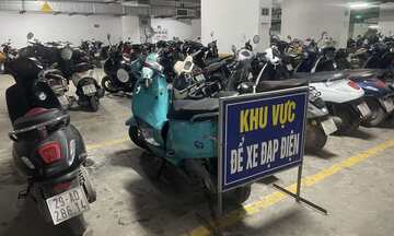 Hà Nội: Phường Hoàng Liệt yêu cầu chủ đầu tư HH Linh Đàm trông xe điện cho cư dân