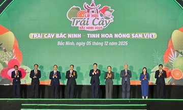 Bắc Ninh trình diễn nông sản sạch qua Lễ hội trái cây năm 2025