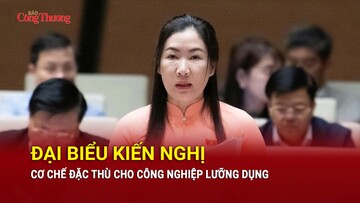 Đại biểu kiến nghị cơ chế đặc thù cho công nghiệp lưỡng dụng