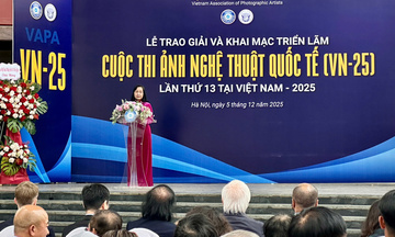 Trao 47 giải thưởng Cuộc thi Ảnh Nghệ thuật Quốc tế lần thứ 13