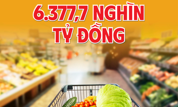 Infographics|Bán lẻ hàng hóa và doanh thu dịch vụ tiêu dùng 11 tháng 