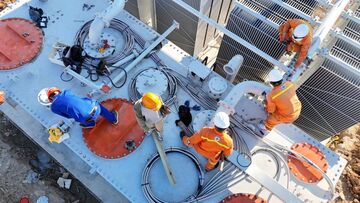 Đóng điện kháng bù ngang TBA 500kV Thanh Hóa 