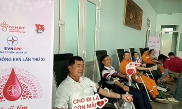 PC Gia Lai đóng góp 313 đơn vị máu trong Tuần lễ hồng EVN lần thứ XI