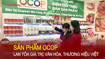 Sản phẩm OCOP lan tỏa giá trị văn hóa, thương hiệu Việt