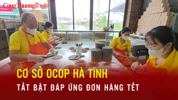 Cơ sở OCOP Hà Tĩnh tất bật đáp ứng đơn hàng Tết
