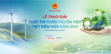 TRỰC TIẾP: Lễ trao giải cuộc thi 'Tuyên truyền viên tiết kiệm điện năm 2025'