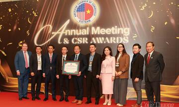 AmCham tôn vinh 38 doanh nghiệp tiêu biểu vì trách nhiệm xã hội