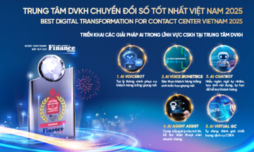VietinBank đạt giải thưởng dịch vụ khách hàng chuyển đổi số tốt nhất Việt Nam 2025