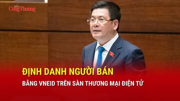 Định danh người bán bằng VNeID trên sàn thương mại điện tử