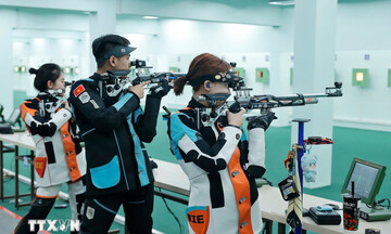 SEA Games 33: Huy chương vàng đầu tiên cho bắn súng Việt Nam