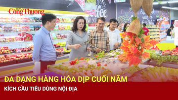 Đa dạng hàng hóa dịp cuối năm, kích cầu tiêu dùng nội địa
