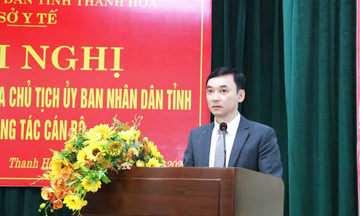 Ông Lê Anh Hiếu được bổ nhiệm giữ chức Phó Giám đốc Sở Y tế Thanh Hóa