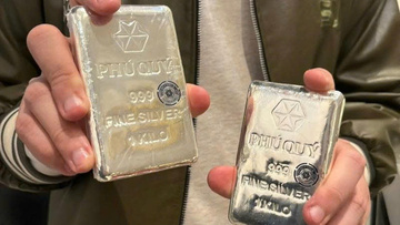 Giá bạc hôm nay 13/12/2025: Bạc nối đà tăng mạnh