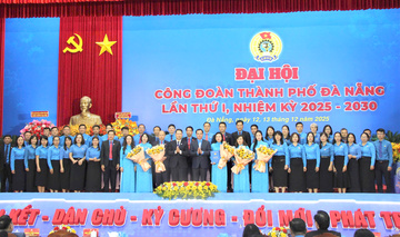 Bà Phan Thị Thúy Linh giữ chức Chủ tịch Liên đoàn Lao động Đà Nẵng