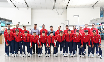 Đội tuyển Futsal Việt Nam lên đường dự SEA Games 33