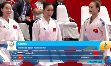 Đội tuyển karate Việt Nam có thêm Huy chương Vàng tại SEA Games 33