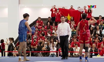 Wushu Việt Nam ‘gặt hái’ huy chương Vàng tại SEA Games 33