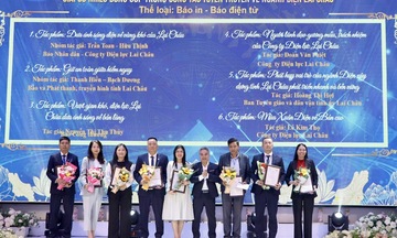 Phóng viên Báo Công Thương đoạt giải thành tích tuyên truyền ngành điện Lai Châu