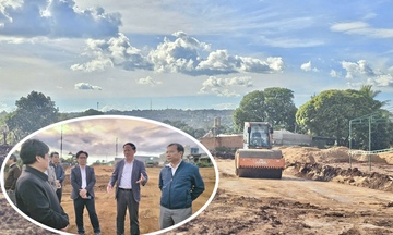 Gỡ 'nút thắt' mặt bằng, đường 260 tỷ đồng ở Gia Lai tăng tốc về đích