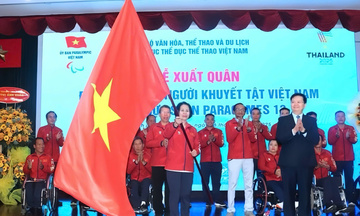 Đoàn thể thao Người khuyết tật Việt Nam xuất quân tham dự ASEAN Para Games 13