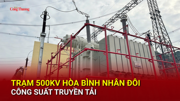 Trạm 500kV Hòa Bình nhân đôi công suất truyền tải