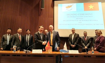 Việt Nam và Cộng hòa Síp ký kết Hiệp định tránh đánh thuế hai lần