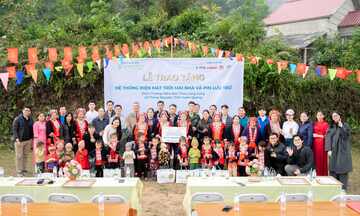 GreenYellow mang điện mặt trời thắp sáng điểm trường vùng cao Tuyên Quang